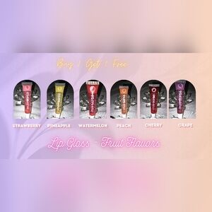 Lip Gloss - BOGO - Fruit Flavors